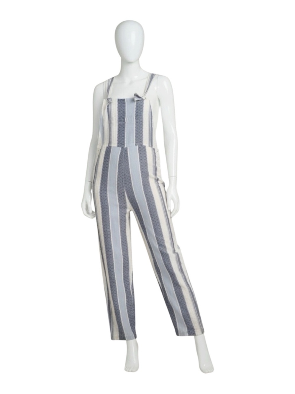 EN CREME blue and white loose fit jumper S M L